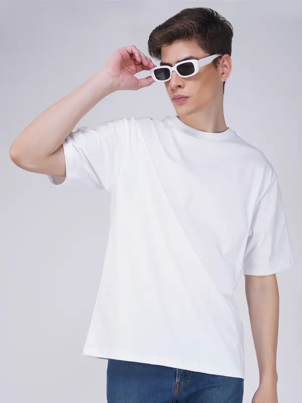 oversized plain t-shirts india