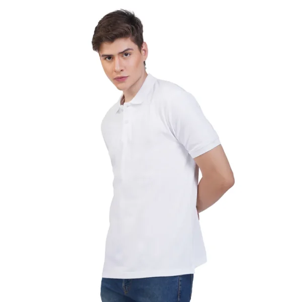 Cotton Polo T-Shirt - Image 3