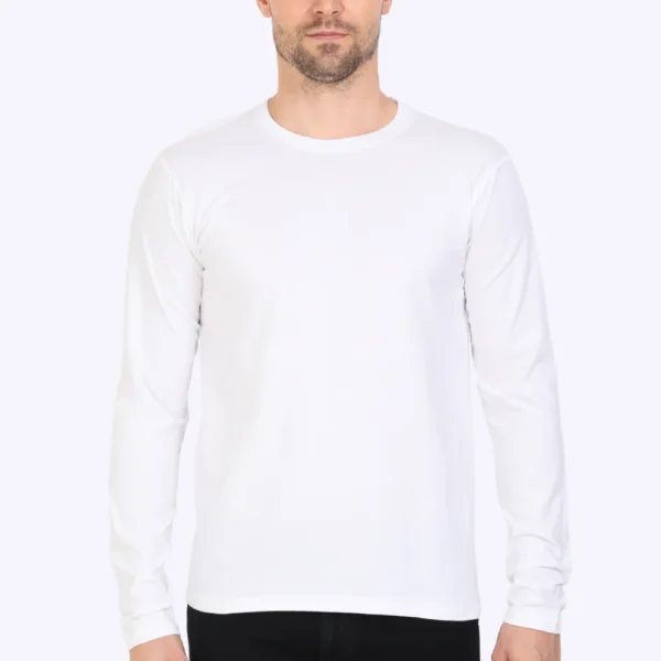 full sleeve t shirt plain tshirts india