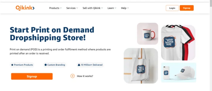 qikink t-shirt supplier