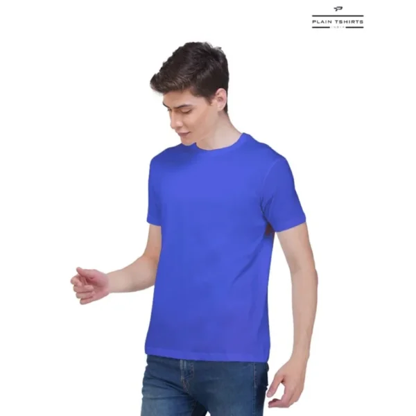 roysl blue round neck t-shirt india