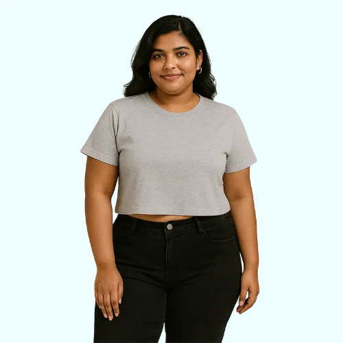 Plus Size Crop Tops