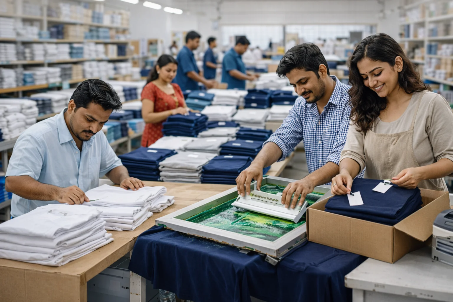 plain t shirts required people in india